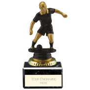 Cyclone Football Player Male Black & Gold 