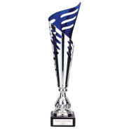 Atlantis Silver/Blue Laser Cup 