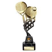 Innov8 Padel Plastic Trophy Gold & Black
