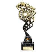 Innov8 Motorsport Plastic Trophy Gold & Black