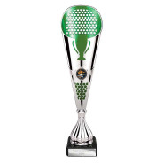 Eclectic Trophy Silver & Green