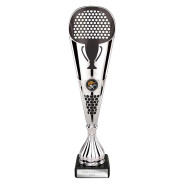 Eclectic Trophy Silver & Black