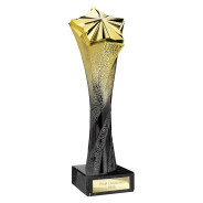 Star Tower Heavyweight Trophy Gold & Black