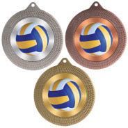 Beach Volleyball 70mm Medal