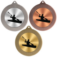 Canoeing 70mm Medal