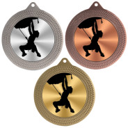 Climbing 70mm Medal