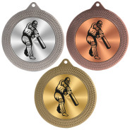 Cricket 70mm Medal