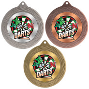 Darts 70mm Medal