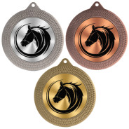 Equestrian 70mm Medal