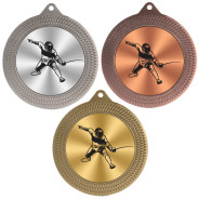 Fencing 70mm Medal