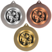 Fishing 70mm Medal