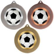 Football 70mm Medal