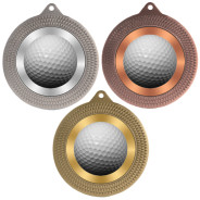 Golf 70mm Medal