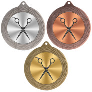 Hairdressing 70mm Medal
