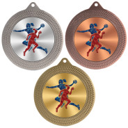 Handball 70mm Medal