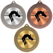 High Jump 70mm Medal