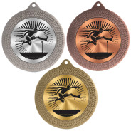 Hurdles 70mm Medal