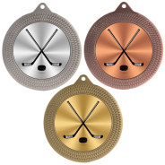 Ice Hockey 70mm Medal