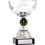 Silver Cup Trophy with Victory Insert
