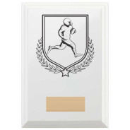 American Football Reward Plaque In Arctic White