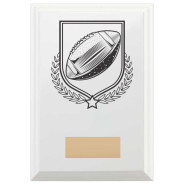 American Football Reward Plaque In Arctic White