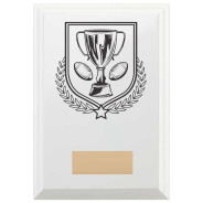 American Football Reward Plaque In Arctic White