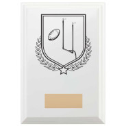 American Football Reward Plaque In Arctic White
