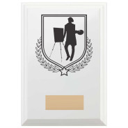 Art Reward Plaque In Arctic White