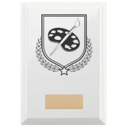 Art Reward Plaque In Arctic White