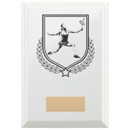Badminton Reward Plaque In Arctic White