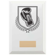Boxing Reward Plaque In Arctic White