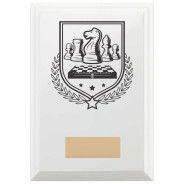 Chess Reward Plaque In Arctic White