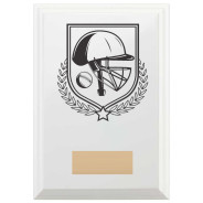 Cricket Reward Plaque In Arctic White