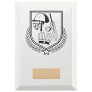 Cricket Reward Plaque In Arctic White