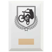 Cycling Reward Plaque In Arctic White