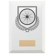 Cycling Reward Plaque In Arctic White