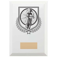 Cycling Reward Plaque In Arctic White