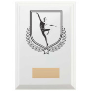 Dance Reward Plaque In Arctic White