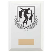 Dance Reward Plaque In Arctic White