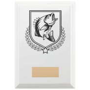 Fishing Reward Plaque In Arctic White