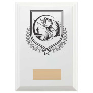 Fishing Reward Plaque In Arctic White