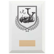 Fishing Reward Plaque In Arctic White