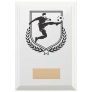 Football Reward Plaque In Arctic White