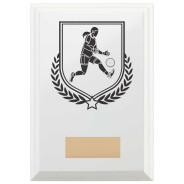 Gaelic Football Reward Plaque In Arctic White