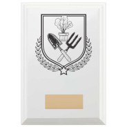Gardening Reward Plaque In Arctic White