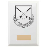 Hurling Reward Plaque In Arctic White