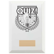 Quiz Reward Plaque In Arctic White