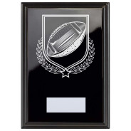 American Football Reward Plaque In Epic Black