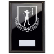 Archery Reward Plaque In Epic Black