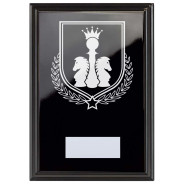 Chess Reward Plaque In Epic Black